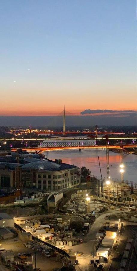 Belgrade Waterfront, Tower View Apartment Bagian luar foto